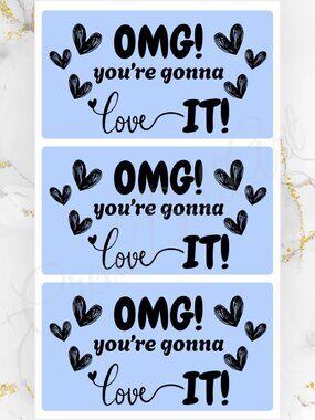 100 Thank you Stickers for Packaging | Small Business Labels